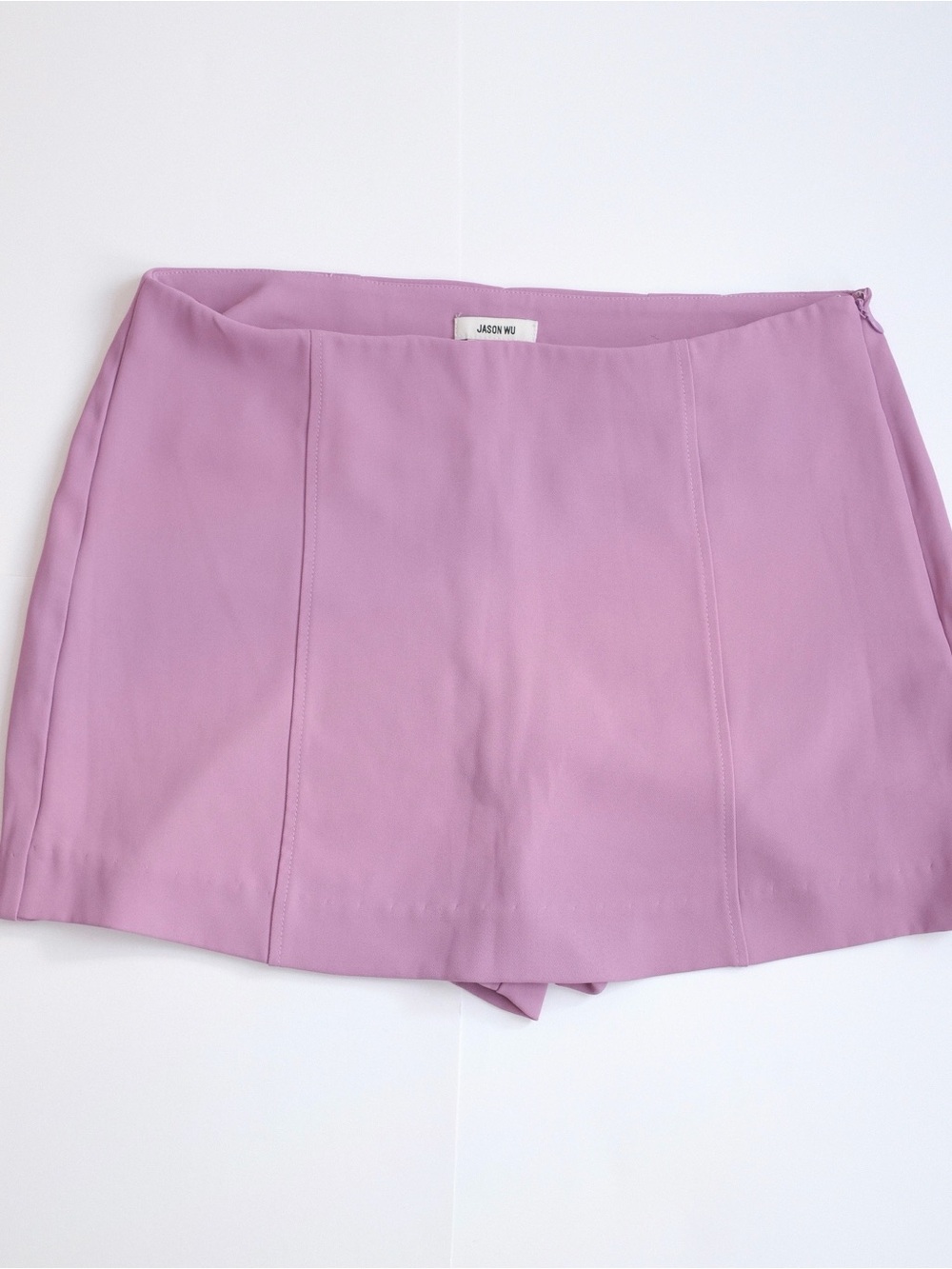Jason Wu Zip Mini Skort Lavender - Size Medium M